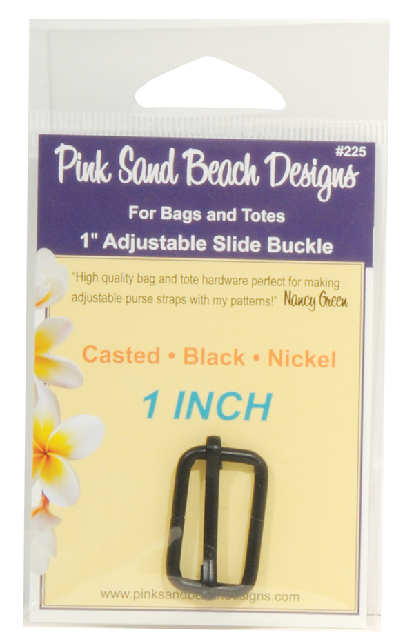 Adjust Slide Buckle/Black Nickel