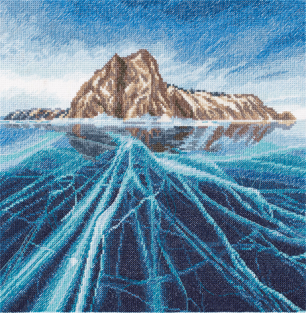 Lake Baikal - Cross Stitch Kit