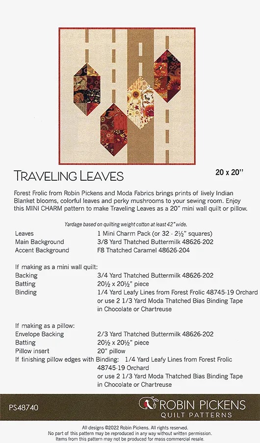 Traveling Leaves - Project Sheet