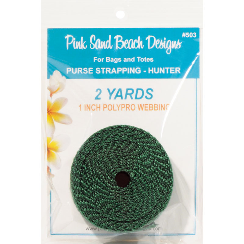 Purse Strapping 1" x 2yd Hunter