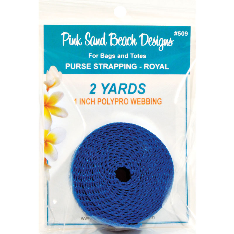 Purse Strapping 1" x 2yd Royal