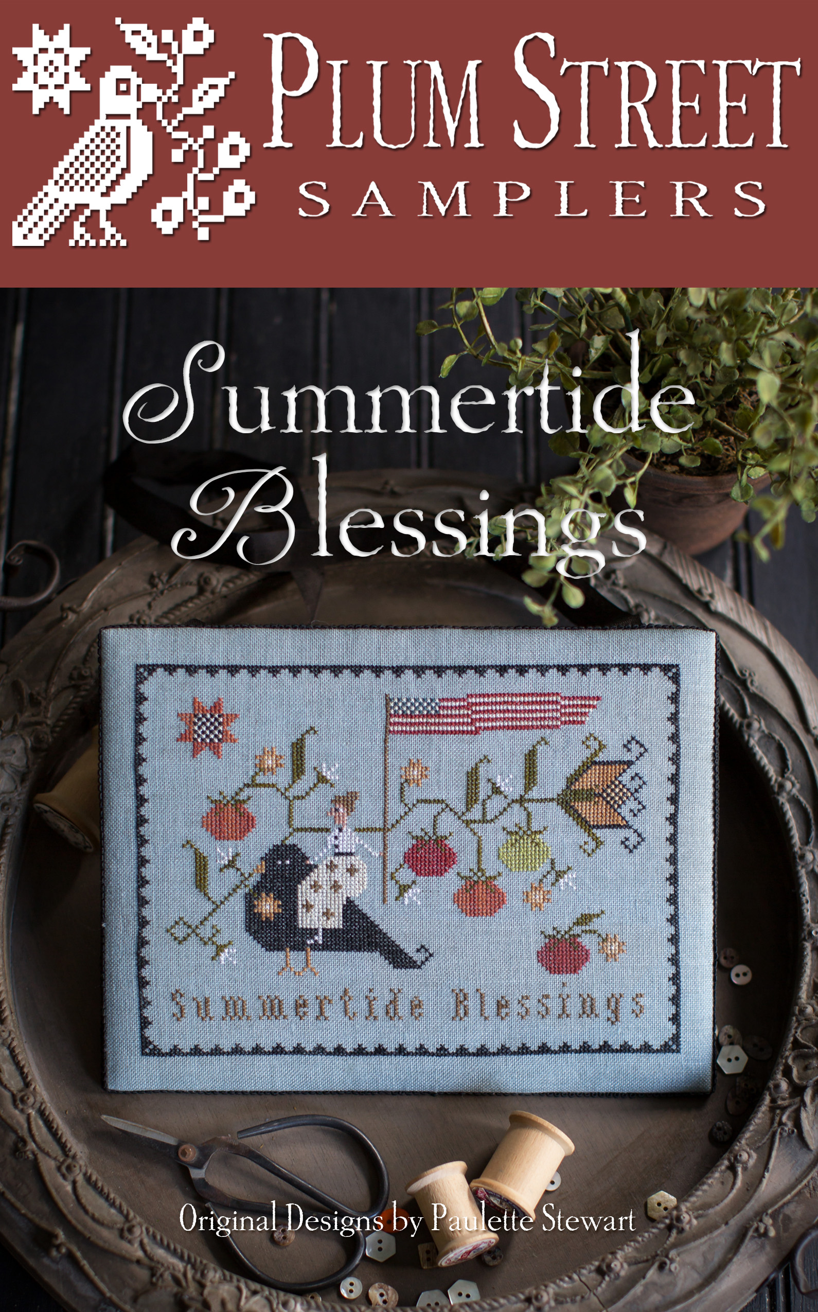 Summertide Blessings - Cross Stitch Pattern