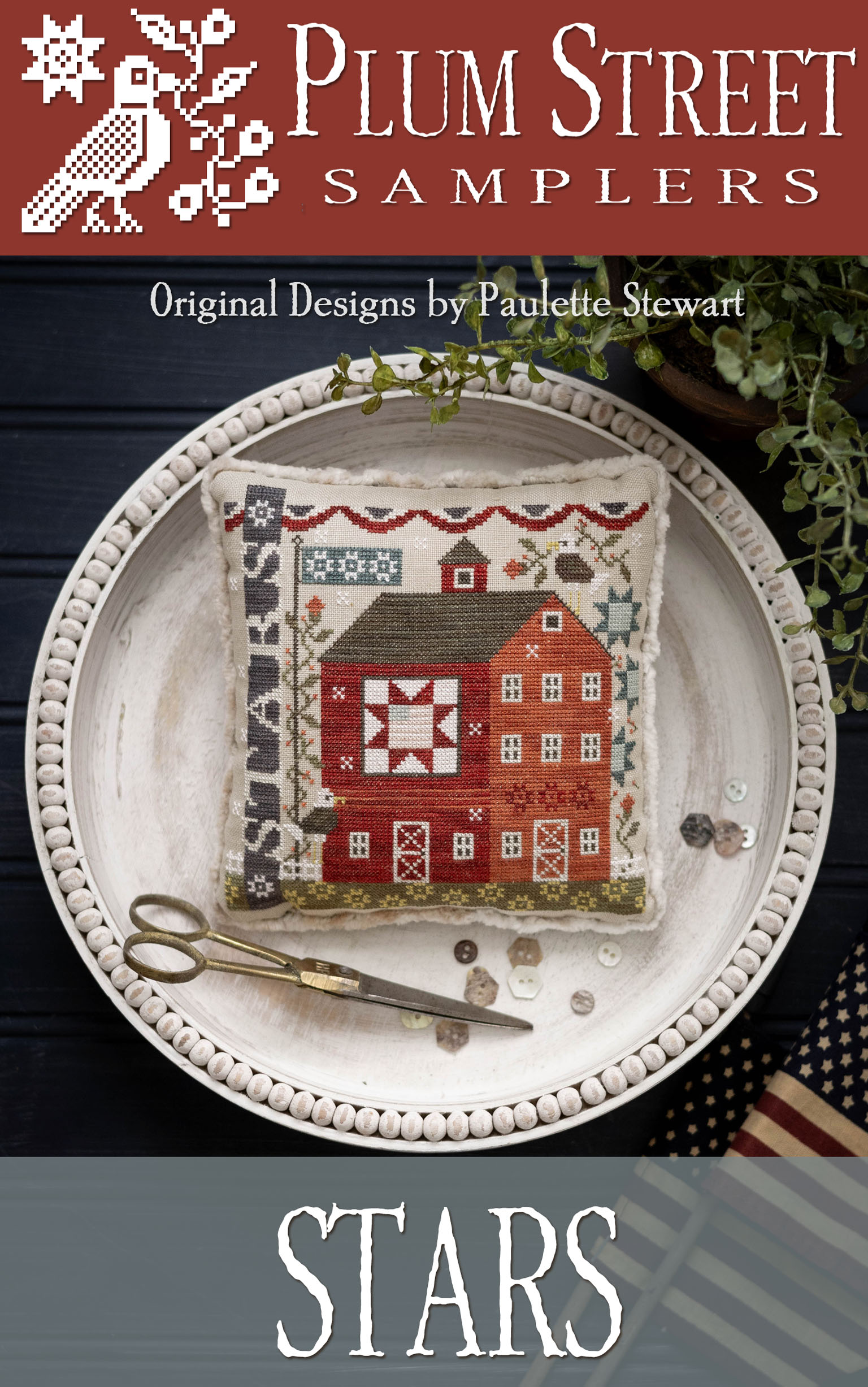 Stars - Cross Stitch Pattern