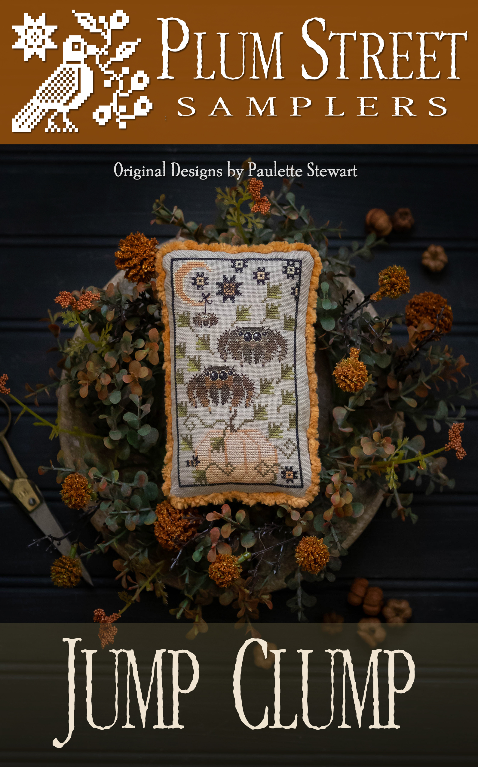 Jump Clump - Halloween Cross Stitch Pattern