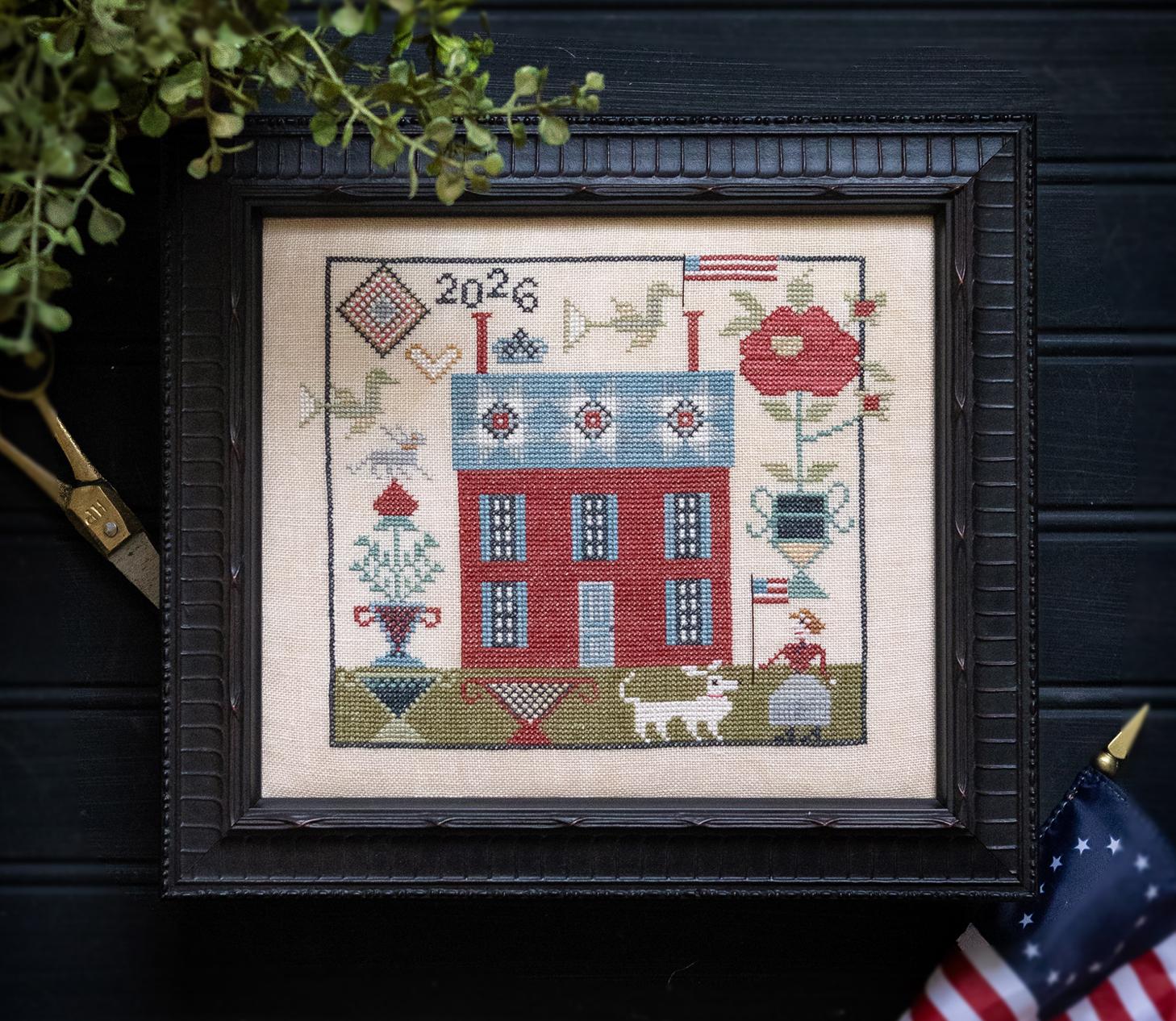 Miss Pilkington's Cottage - Cross Stitch Pattern