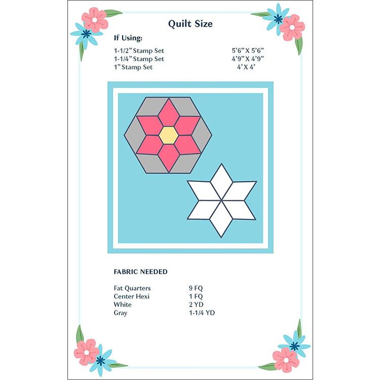 Interlocking Flower - Quilt Pattern
