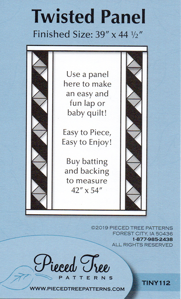 Twisted Panel - Quilt Pattern