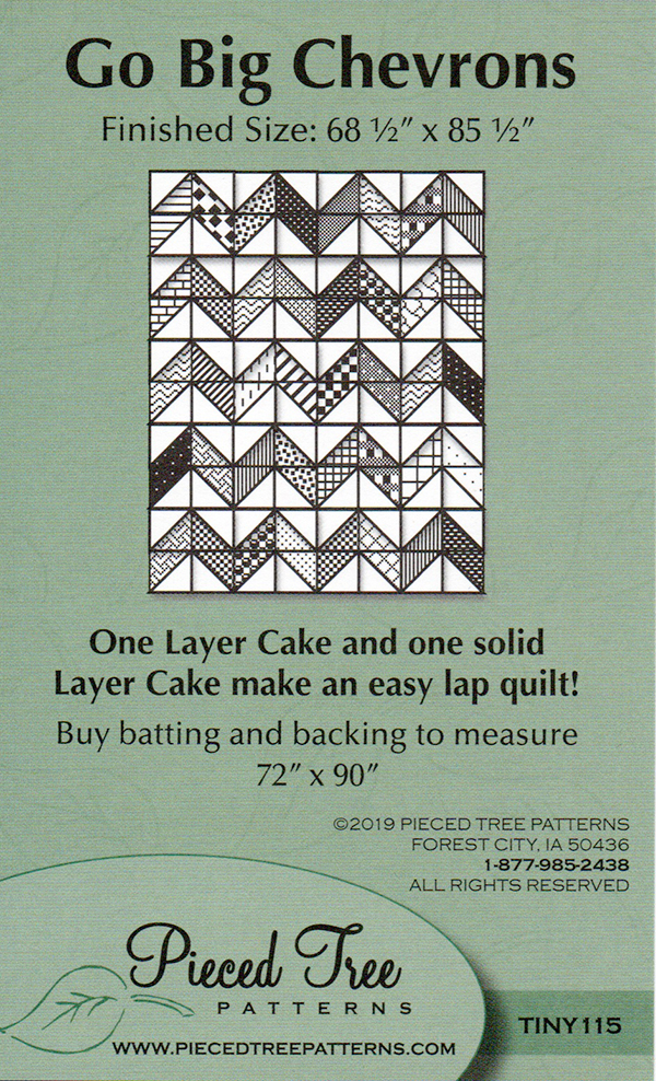 Go Big Chevrons - Quilt Pattern