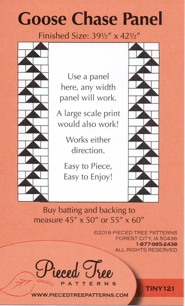 Goose Chase Panel - Quilt Pattern