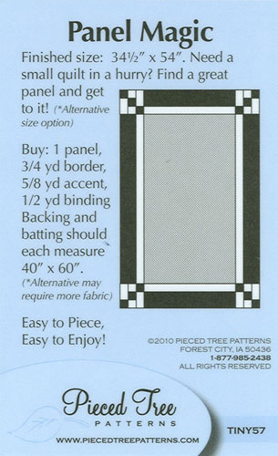 Panel Magic - Quilt Pattern
