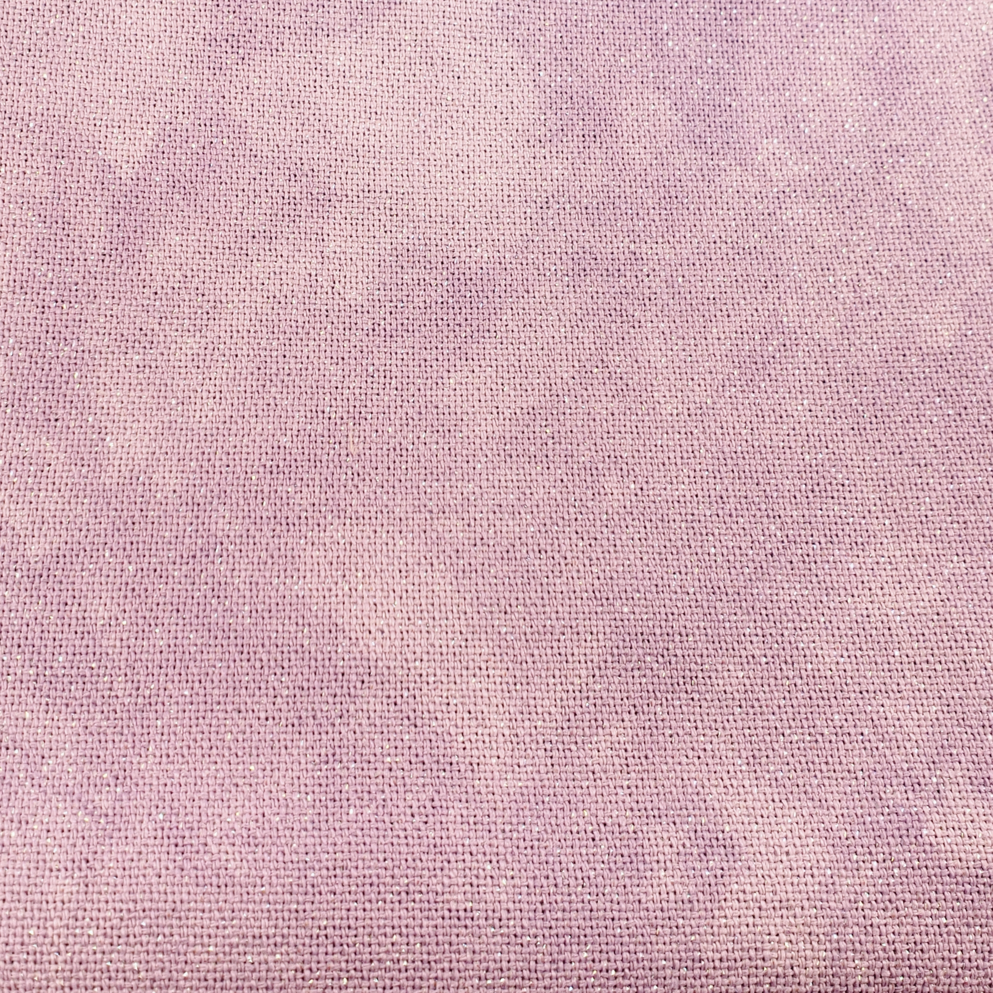 28 Count Crystal Pansy Lugana Fabric 17x25