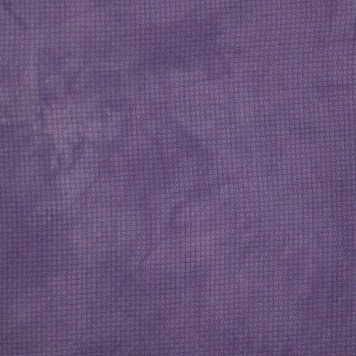 20 Count French Lilac Aida Fabric 12x17, zoomed in. Select this picture to zoom back out.