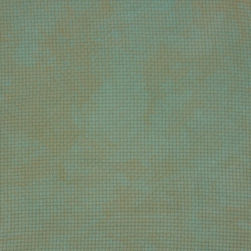 20 Count Lagoon Aida Fabric 12x17, zoomed in. Select this picture to zoom back out.