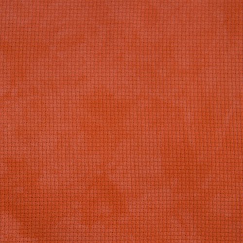20 Count Lava Aida Fabric 12x17, zoomed in. Select this picture to zoom back out.