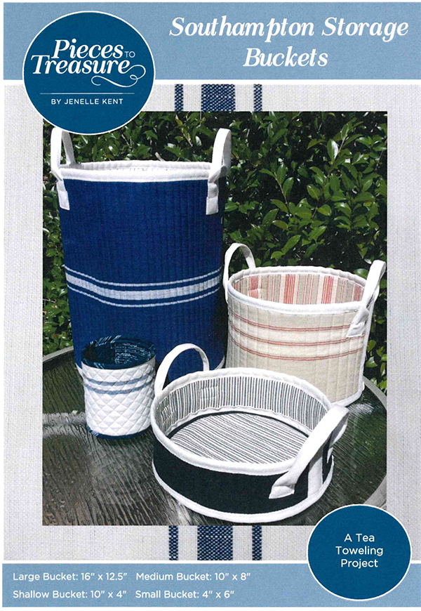 Southampton Storage Buckets - Quilt Pattern