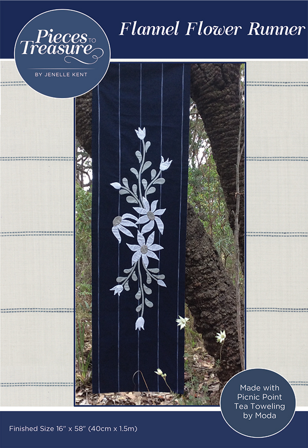 Flannel Flower Runner - Quilt Pattern