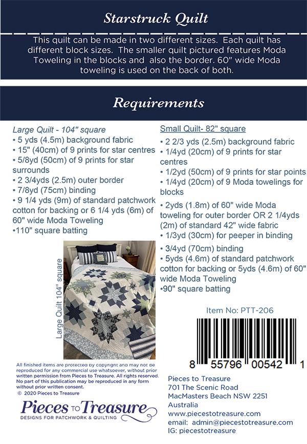 Starstruck - Quilt Pattern