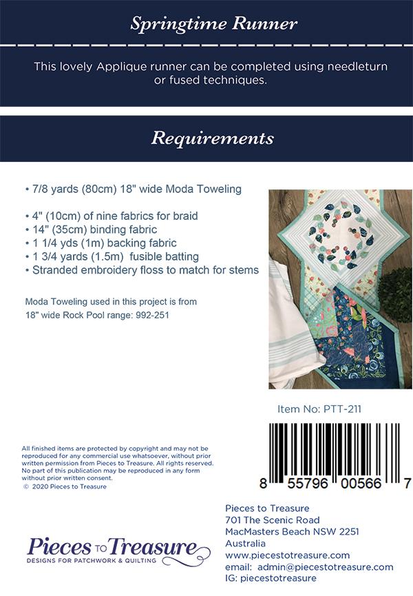 Springtime Runner - Quilt Pattern