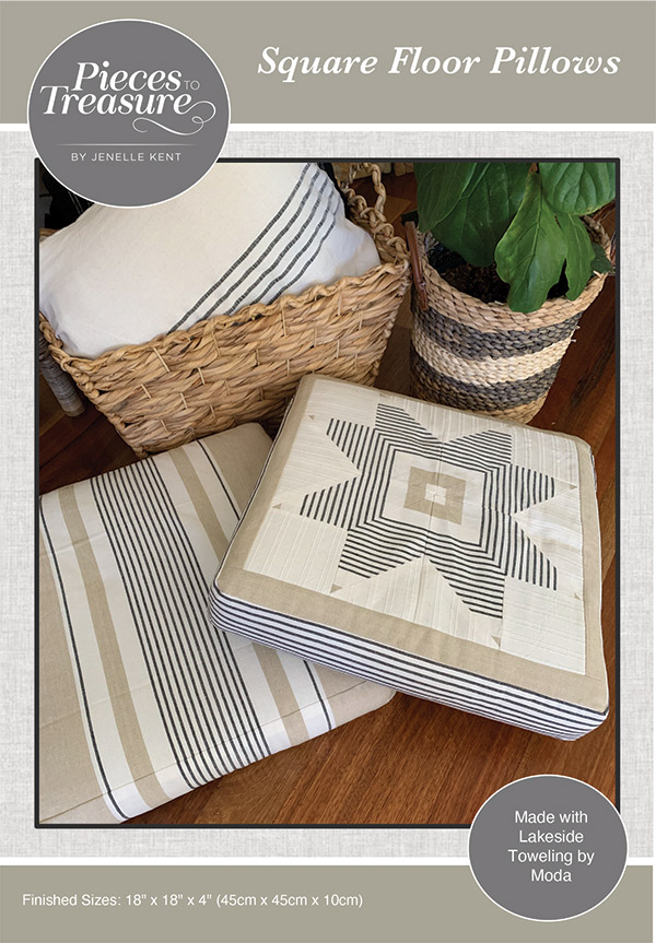 Square Floor Pillows - Quilt Pattern