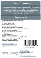 Sewing Compendium - Quilt Pattern