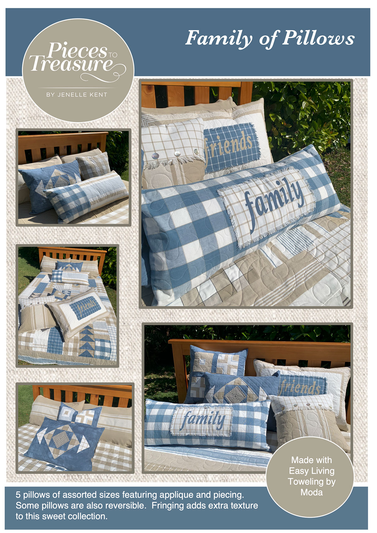 Family of Pillows - Quilt Pattern
