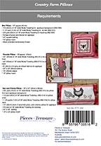 Country Farm Pillows - Quilt Pattern