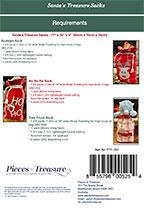 Santa's Treasure Sacks - Quilt Pattern