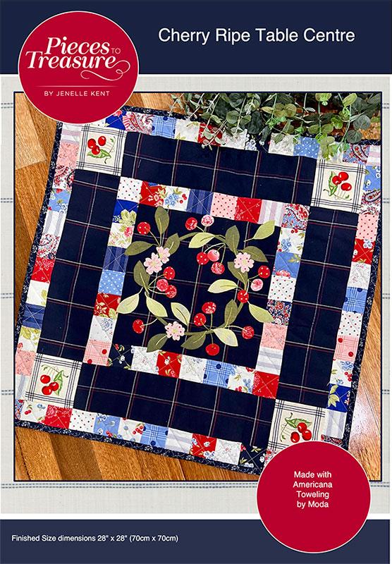 Cherry Ripe Table Centre - Quilt Pattern