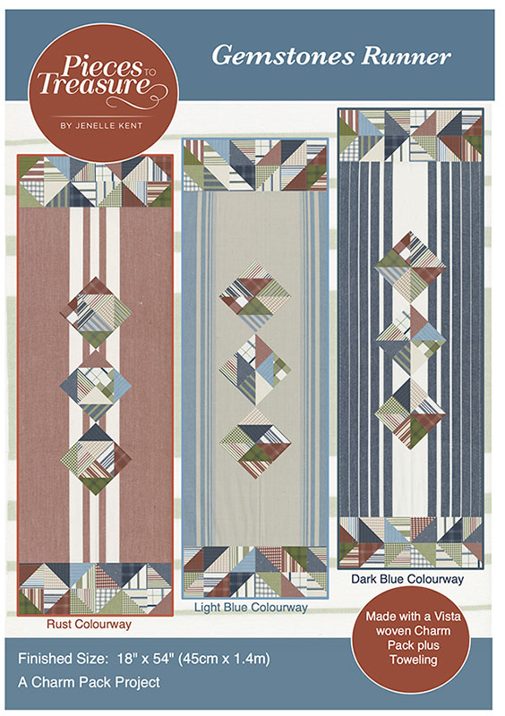 Gemstones Runner - Quilt Pattern