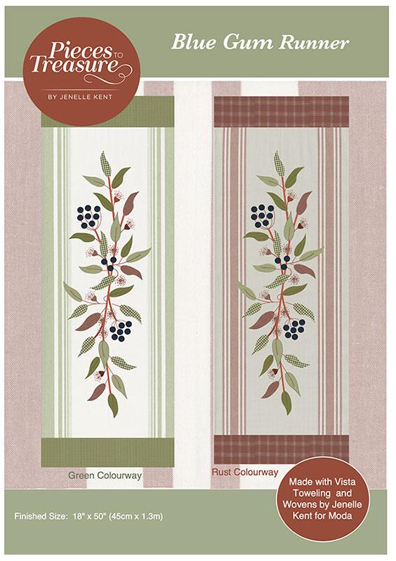 Blue Gum Runner - Quilt Pattern