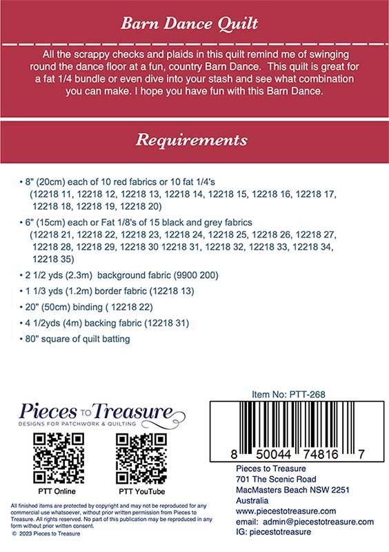 Barn Dance Quilt - Quilt Pattern