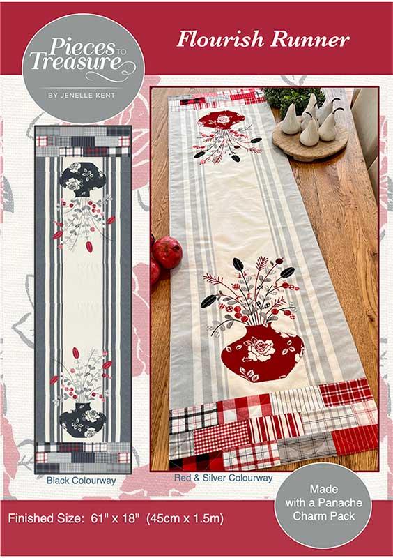 Flourish Table Runner - Sewing Pattern