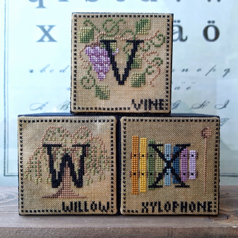 When I Think of V W X - Cross Stitch Pattern