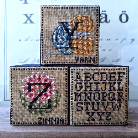 When I Think of Y Z - Cross Stitch Pattern