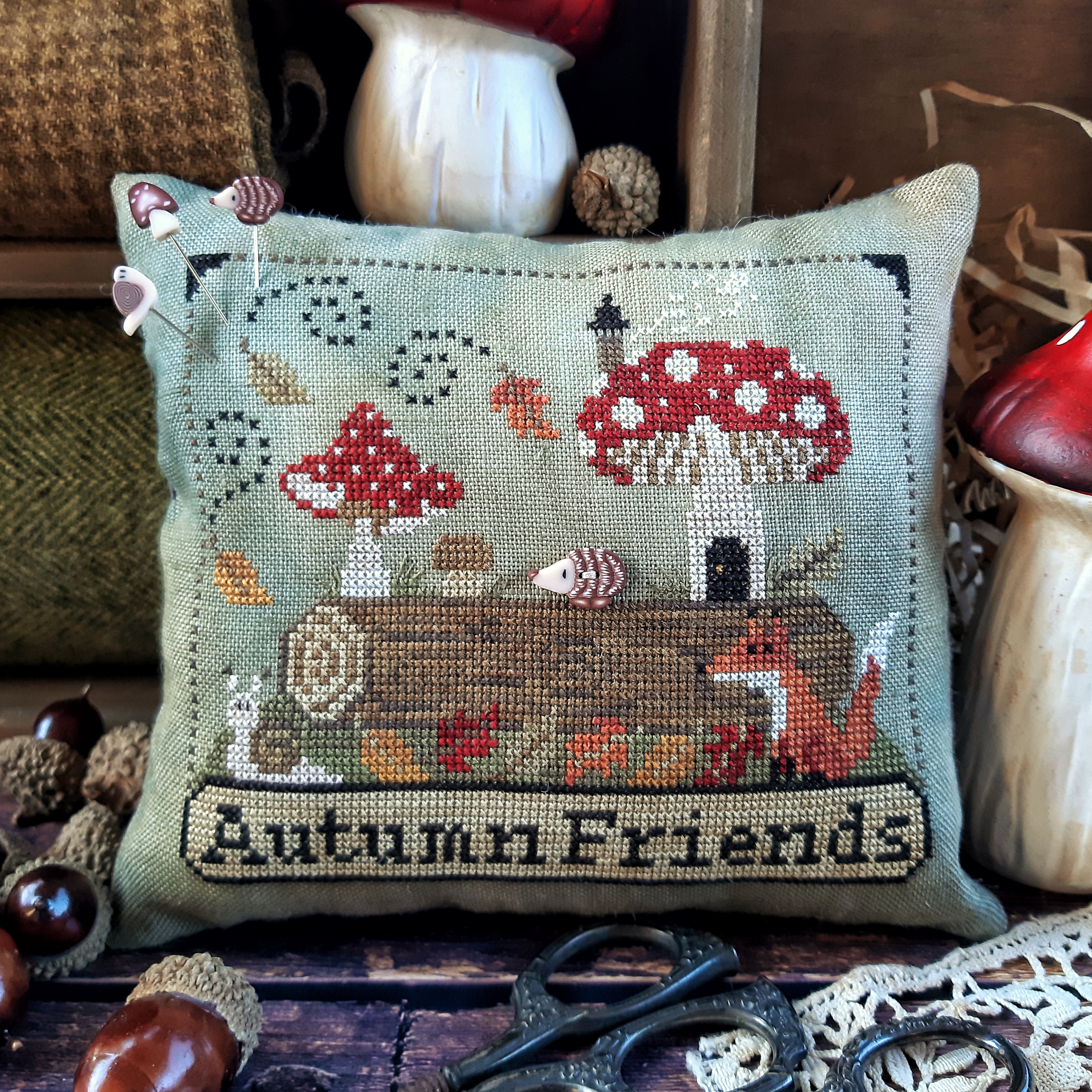 Autumn Friends - Cross Stitch Pattern