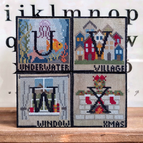 When I Think of "U V W X" - Cross Stitch Pattern