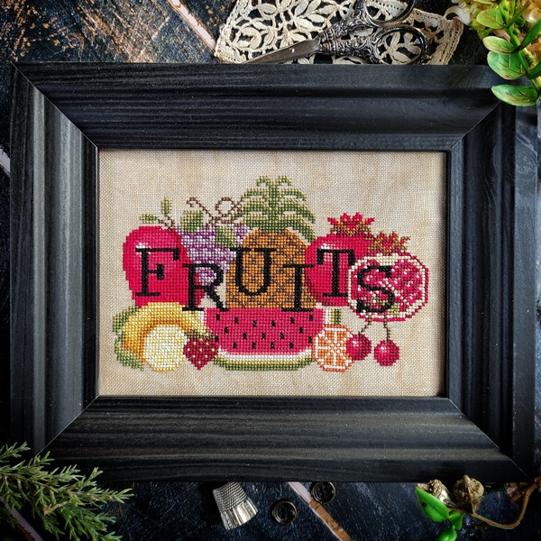When I Think of Fruits - Cross Stitch Pattern