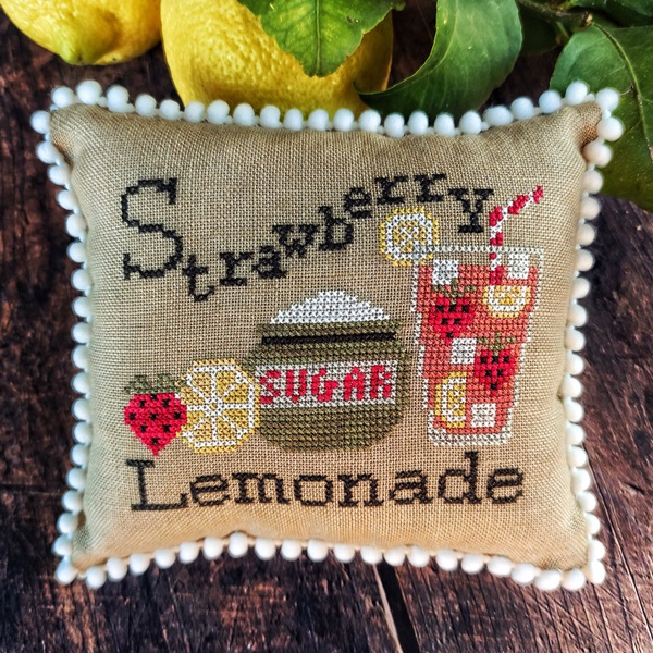 Strawberry Lemonade - Cross Stitch Pattern