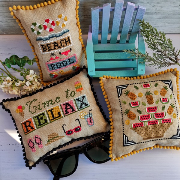 Summer Trio - Cross Stitch Pattern