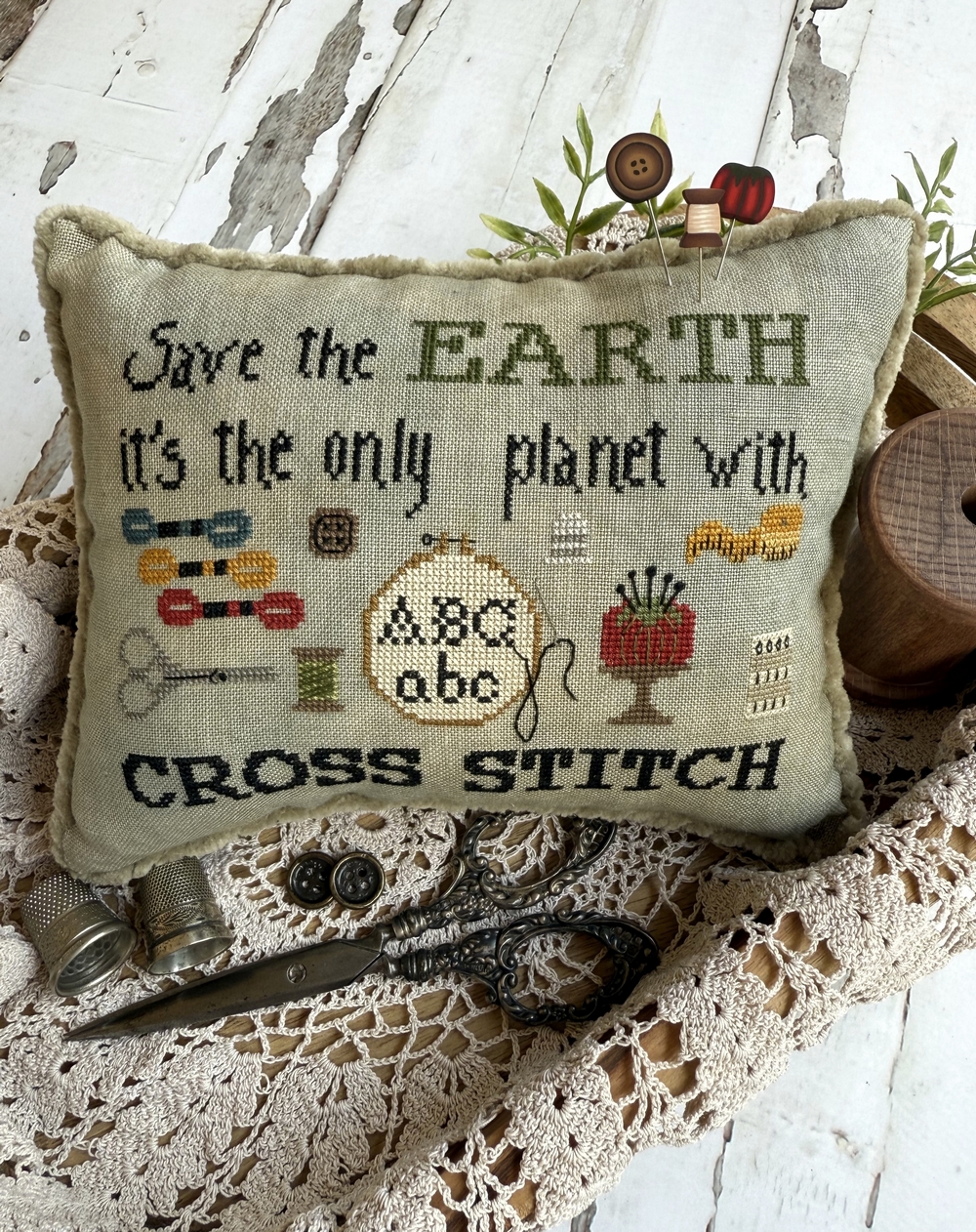 Save The Earth Series - Cross Stitch Pattern