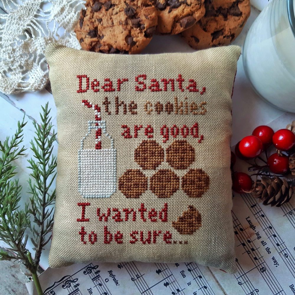 Cookies for Santa - Christmas Cross Stitch Pattern
