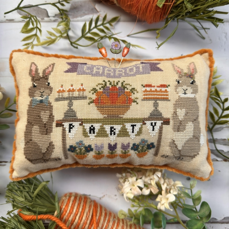 Carrot Party - Cross Stitch Pattern