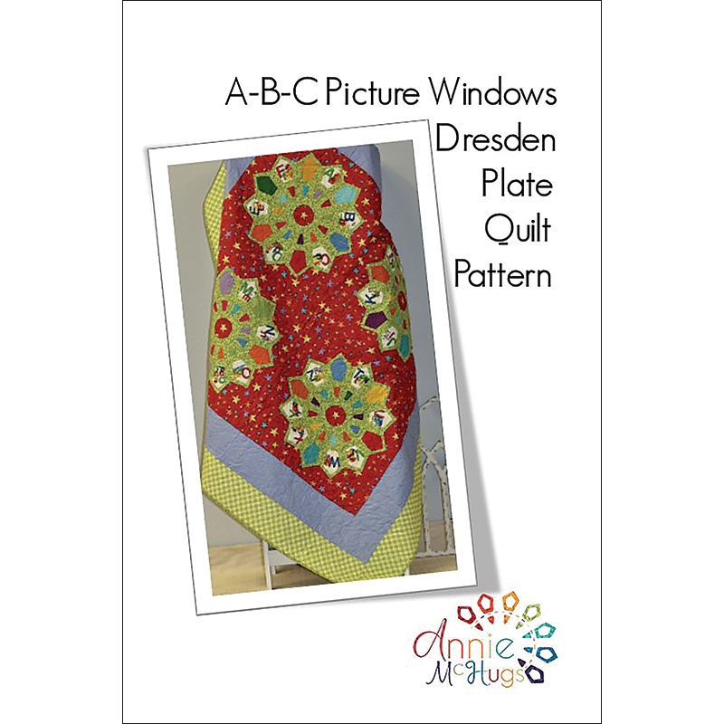 Picture Window ABC - Quilt Pattern, zoomed in. Select this picture to zoom back out.