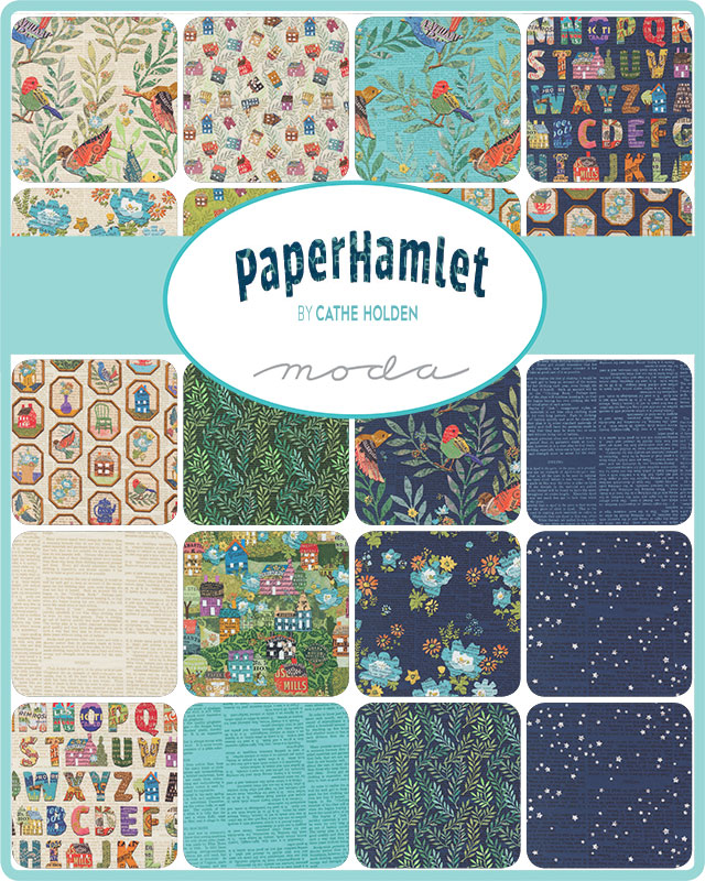 Paper Hamlet Frames Paper - Quilt Fabric