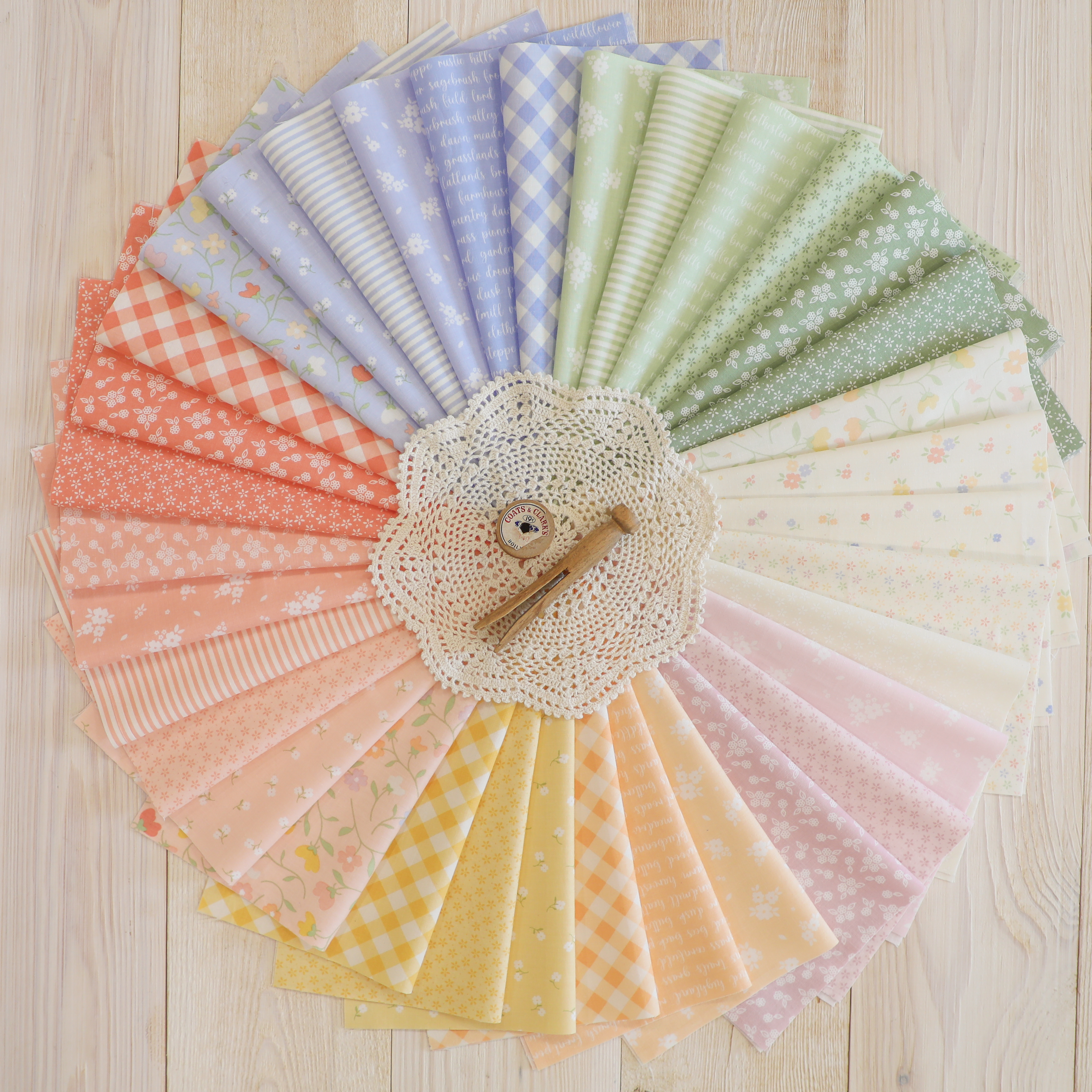 Pastel Prairie - Layer Cake