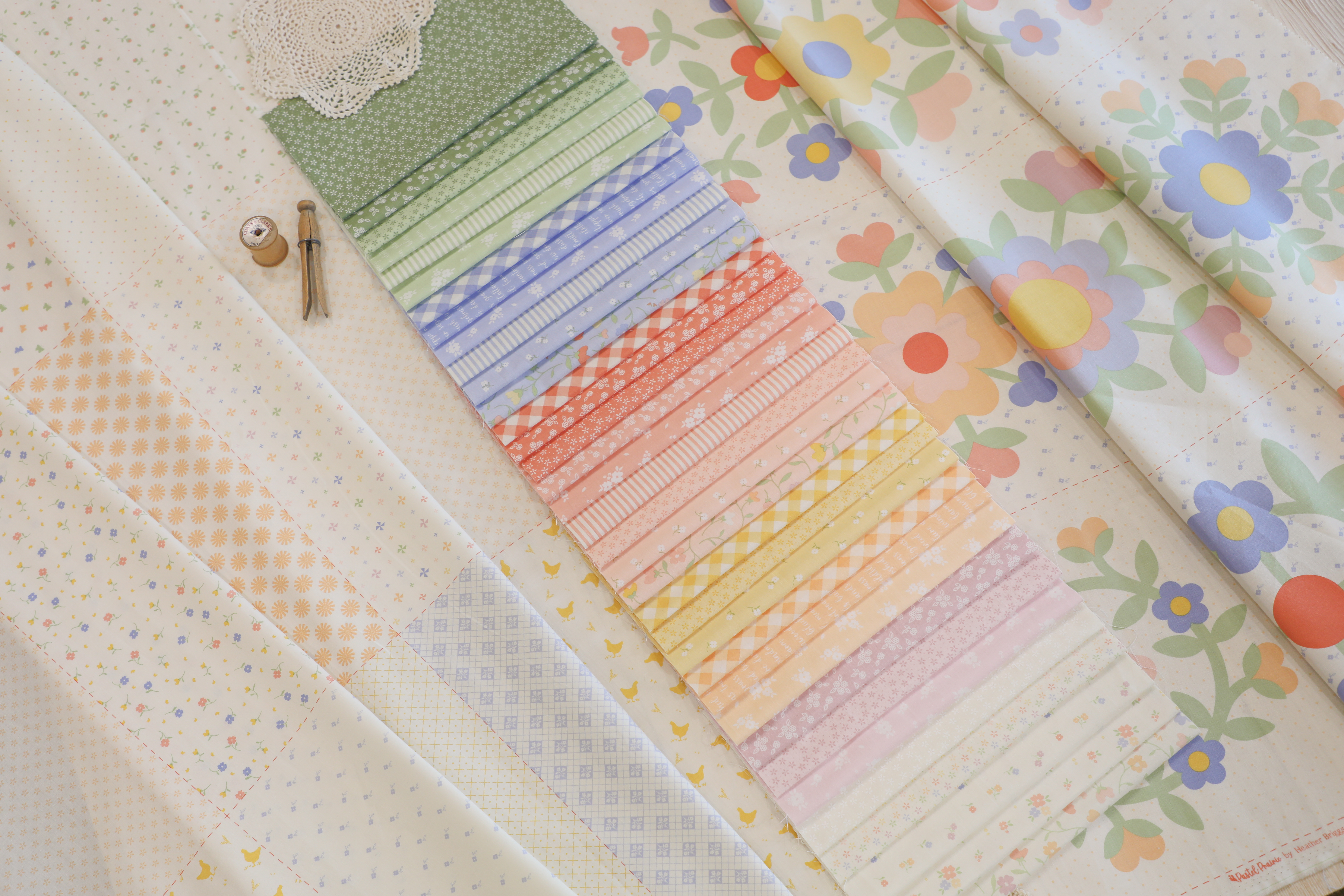 Pastel Prairie - Layer Cake