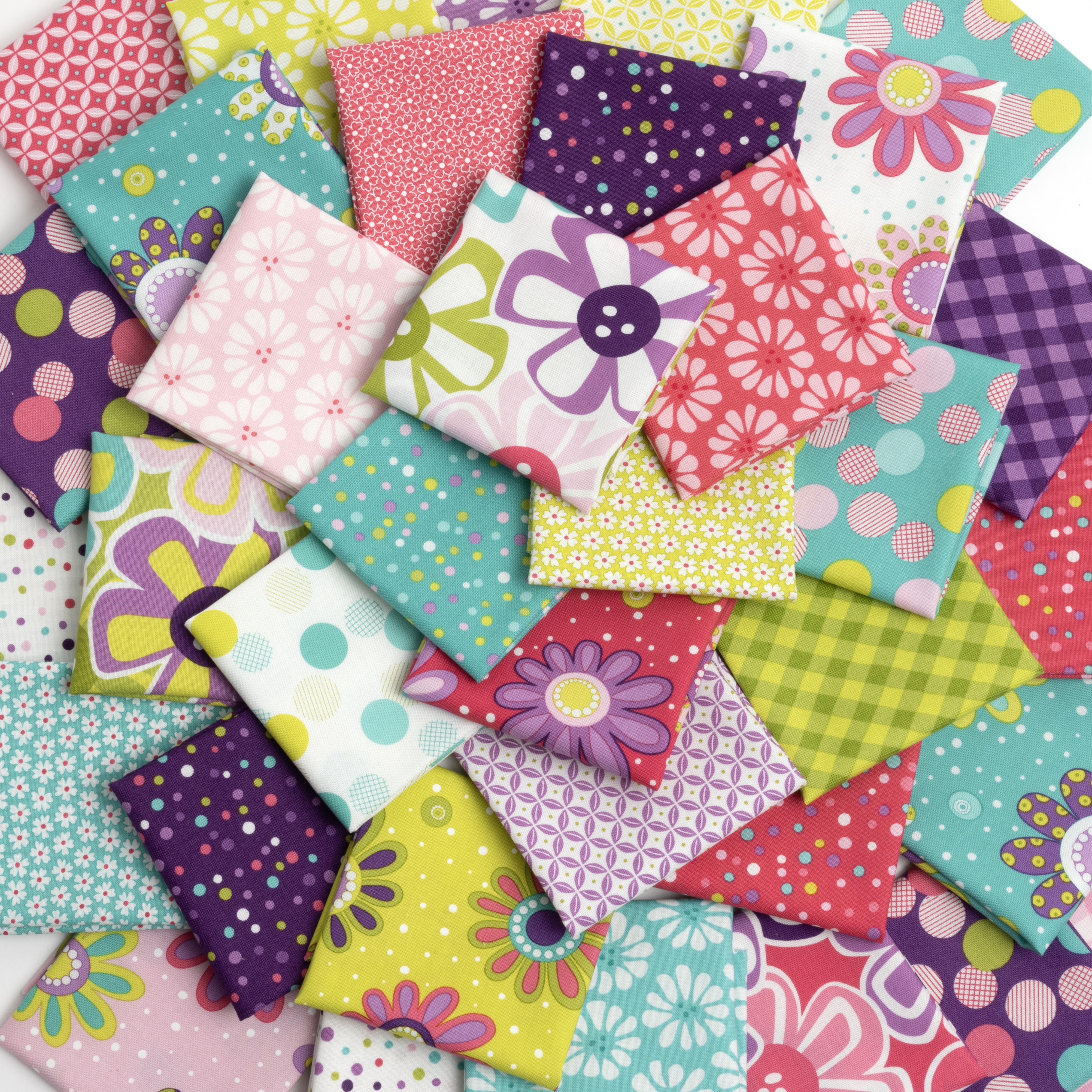 Pick Me Picnic Gingham Lime - Quilt Fabric