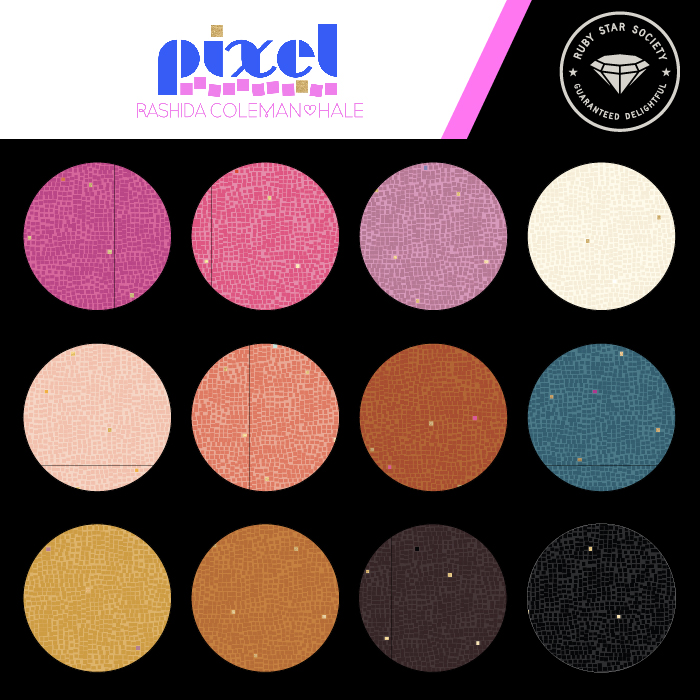 Pixel Caviar - Quilt Fabric
