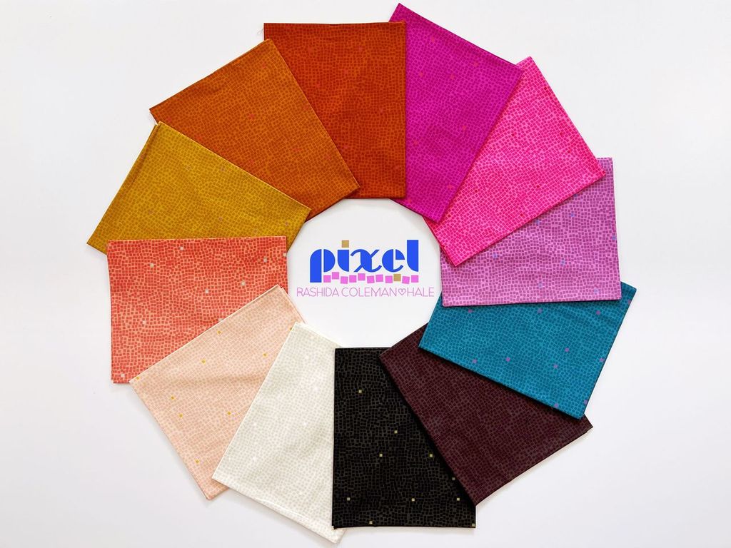Pixel Caviar - Quilt Fabric