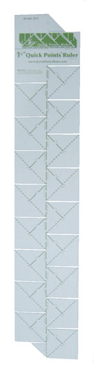 1" Prairie Point - Quilting Ruler